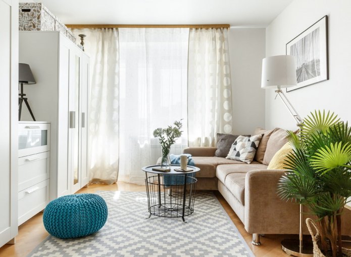 witte woonkamer