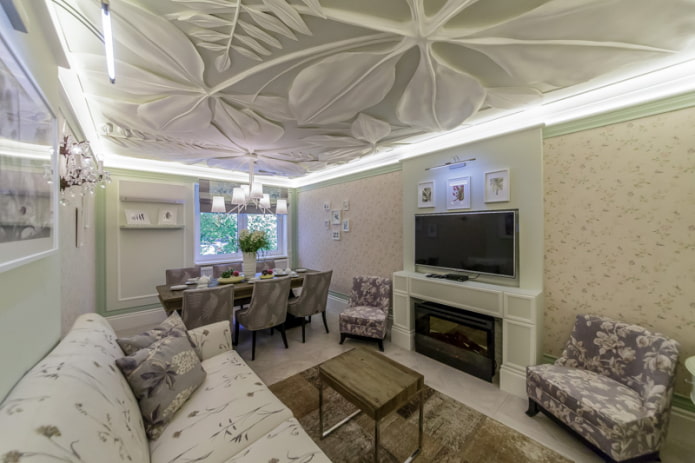 interieur met stucwerk