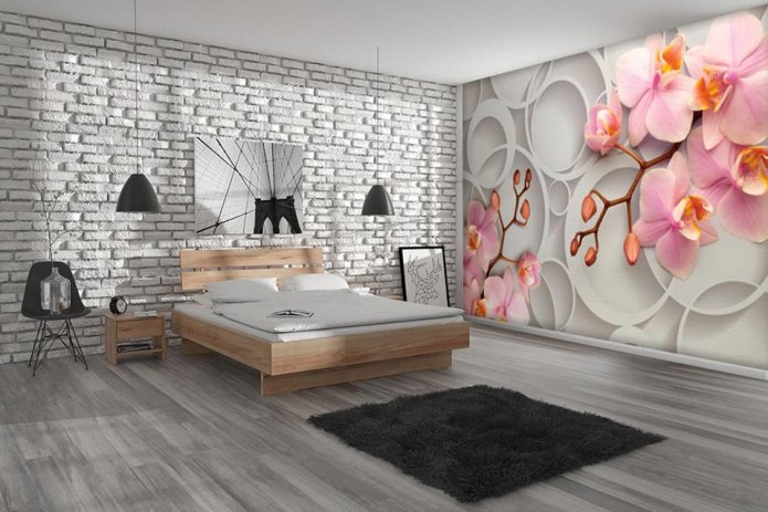 fotobehang met orchidee?n