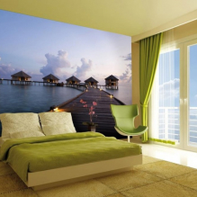 Fotobehang voor de slaapkamer – een selectie van idee?n voor het interieur-0