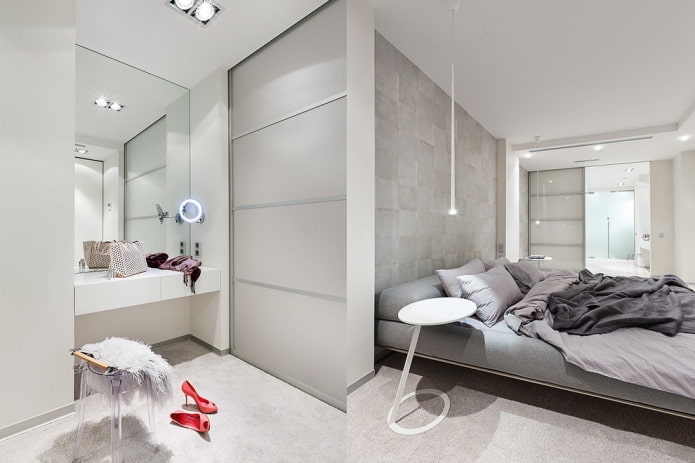 spiegel in de slaapkamer