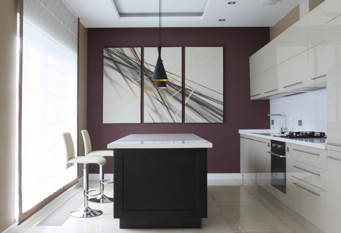 modern modulair schilderij