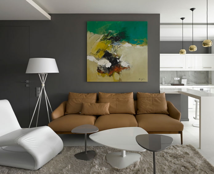 schilderij in het interieur