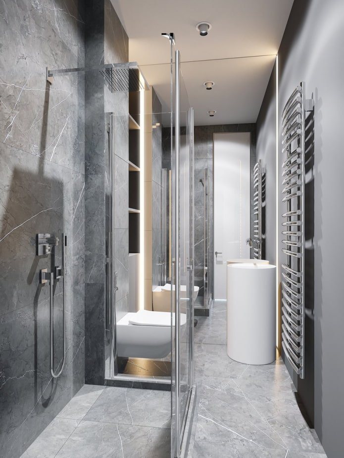 badkamer met douche