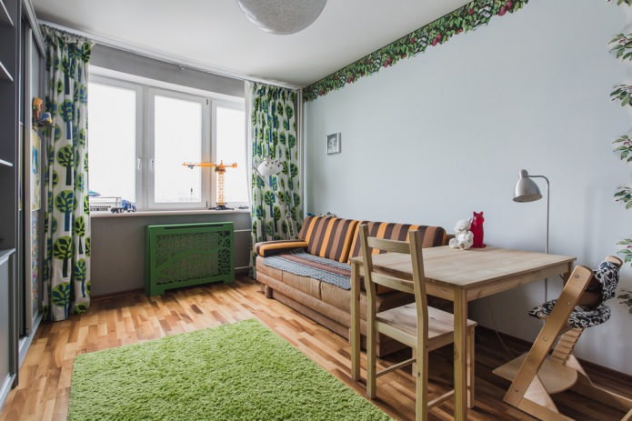 originele groene houten kist