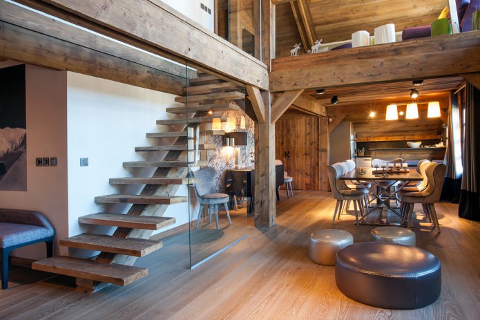 houten trap