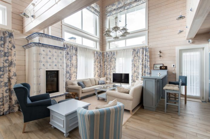 interieur van een landhuis