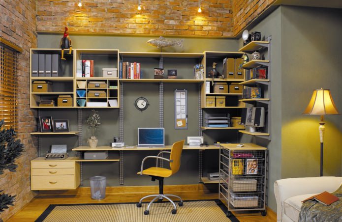 kantoor in loftstijl