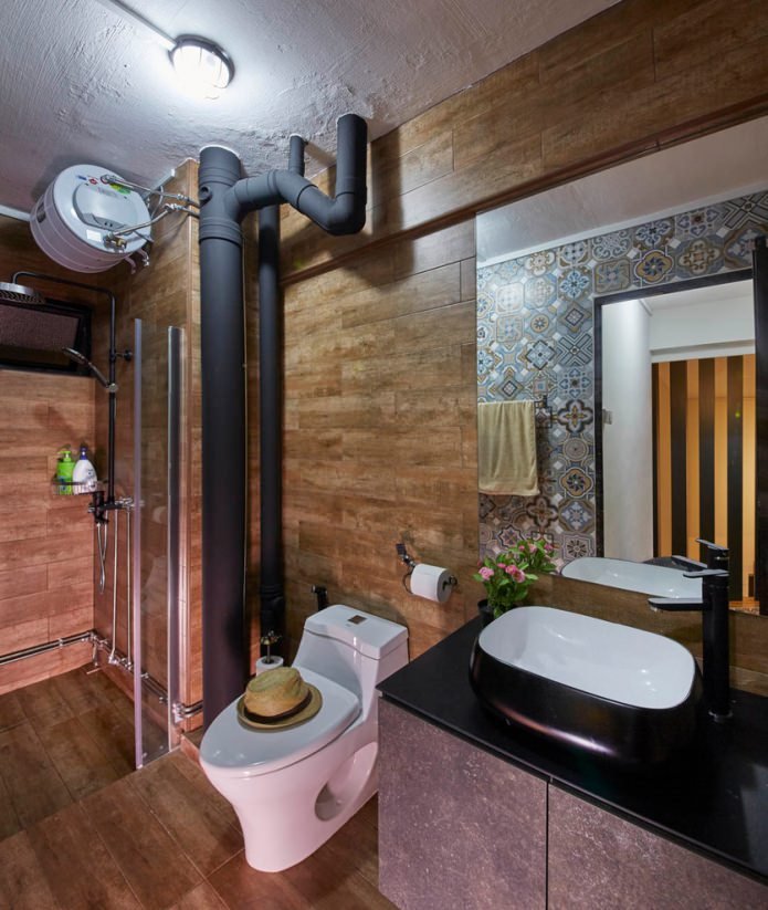 loft-stijl sanitairverhoger