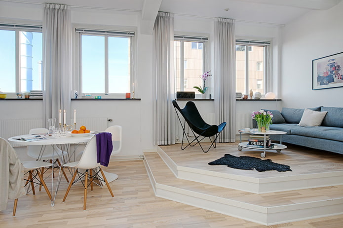 keuken-woonkamer ontwerp