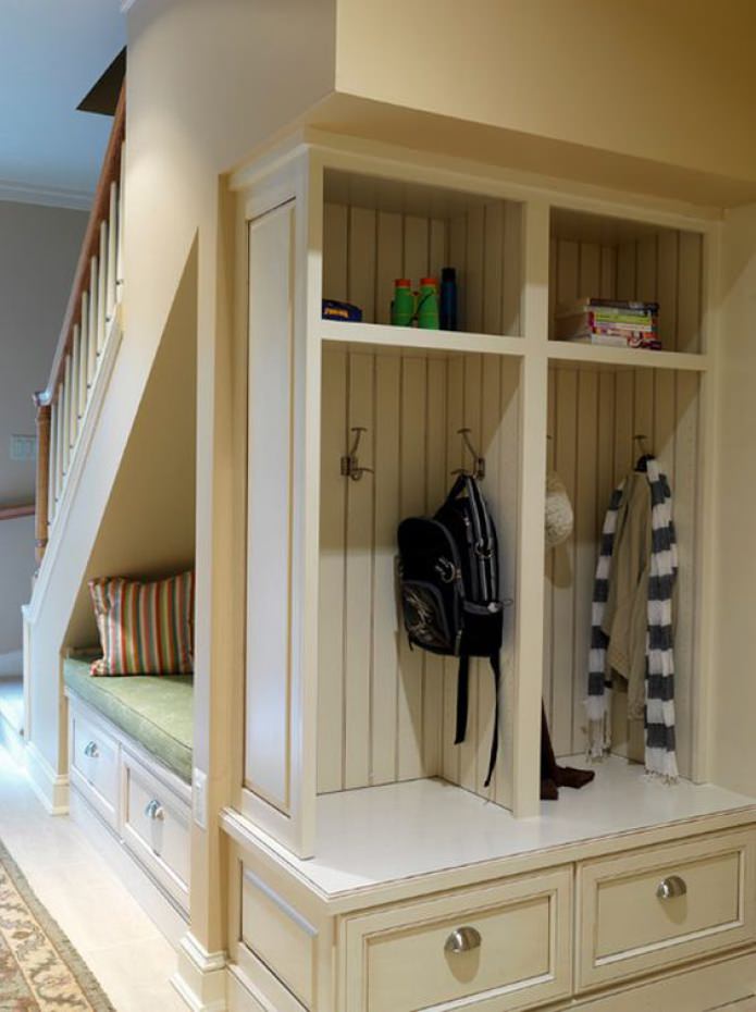 garderobe in de gang