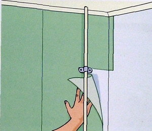 behangen achter pijpen