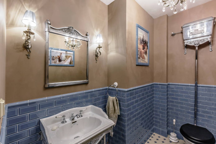 Badkamer in Engelse stijl