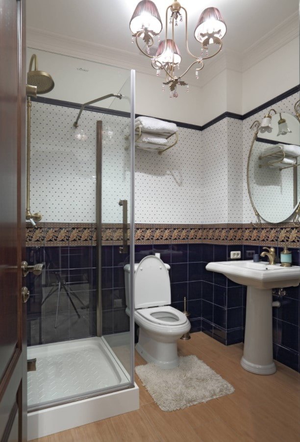 badkamer in Britse stijl