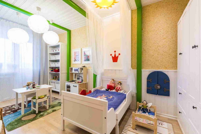 slijtvast behang in de kinderkamer