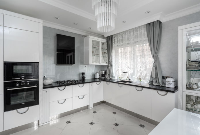 Monochroom kamer