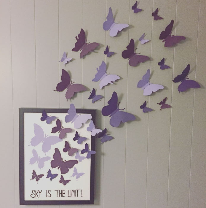 vlinderdecoratie