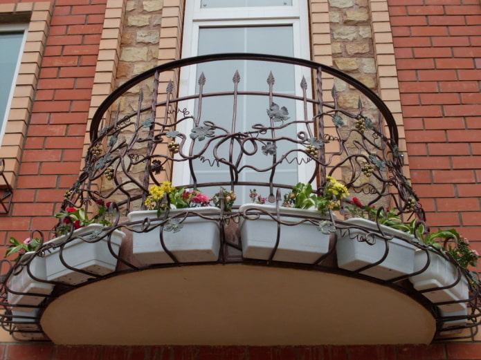 balkonontwerp in een particulier woningproject