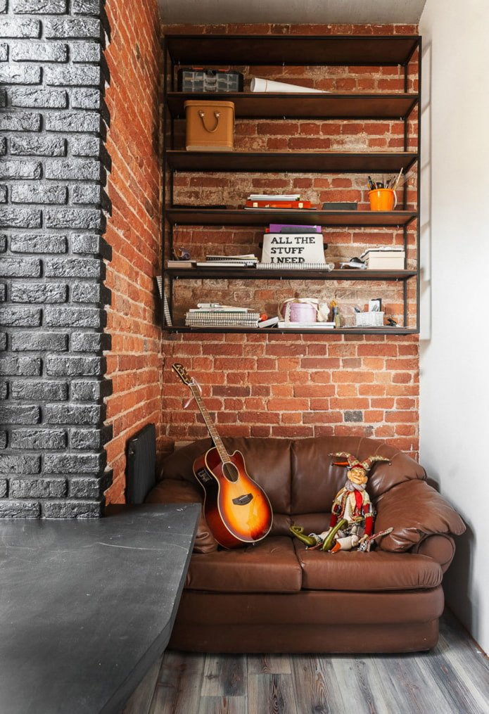 Loggia in industri?le stijl