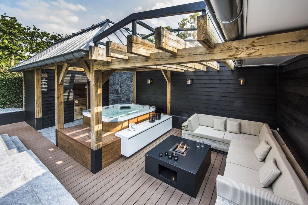 Groot terras
