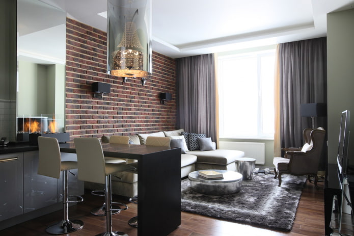 bar in de hal in een moderne stijl
