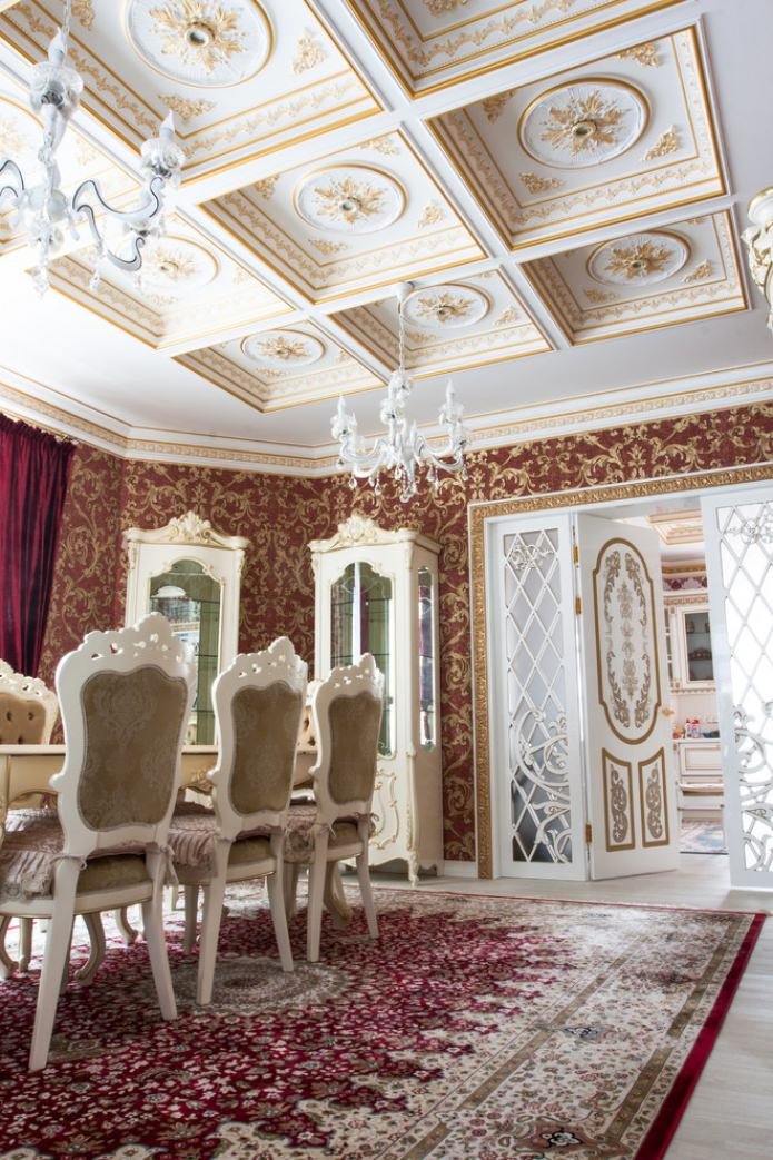 barokke plafonddecoratie