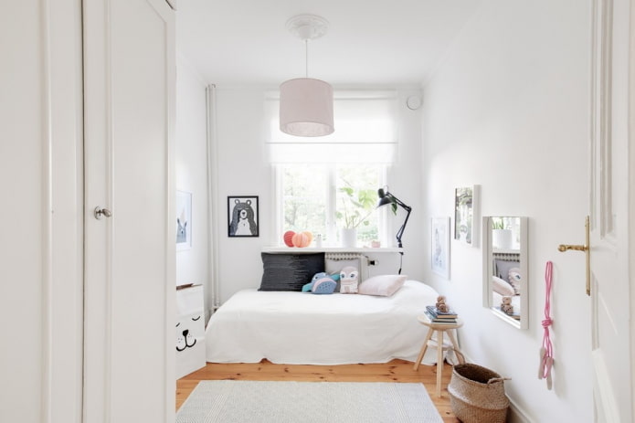 sneeuwwitte kinderkamer