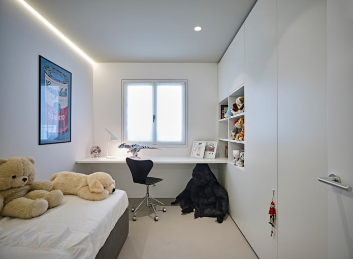 witte muren