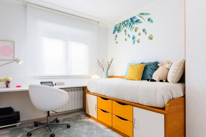 wit-gele kamer
