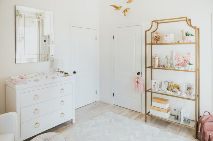 kinderkamer in klassieke stijl