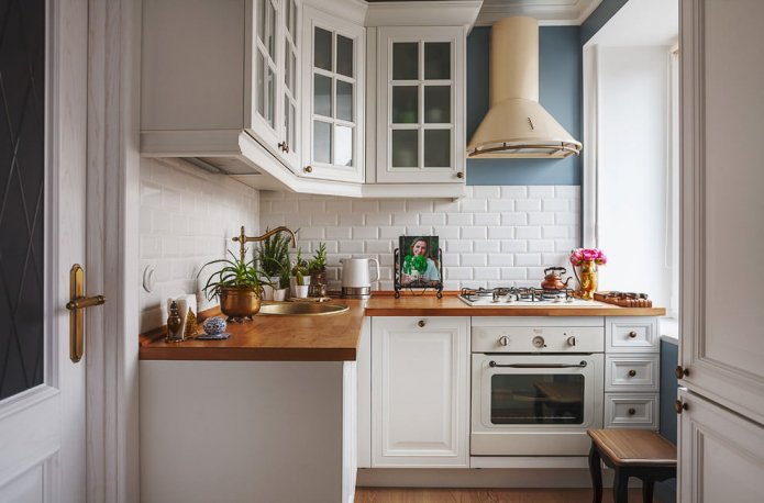 thermisch gemodificeerd houten aanrechtblad