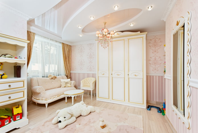 kinderkamer in klassieke stijl