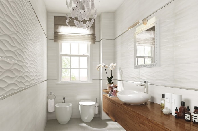 toiletinrichting in witte tinten