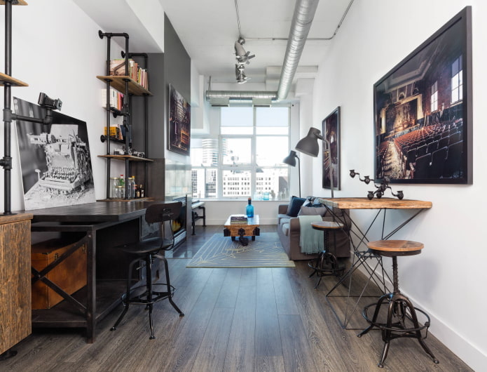 Loft woonkamer