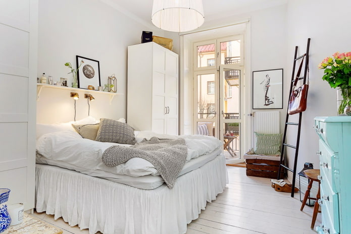 Scandinavische slaapkamer