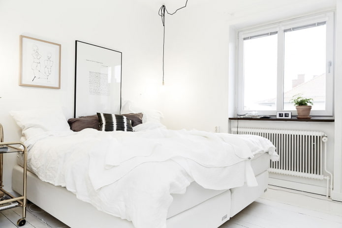 witte slaapkamer
