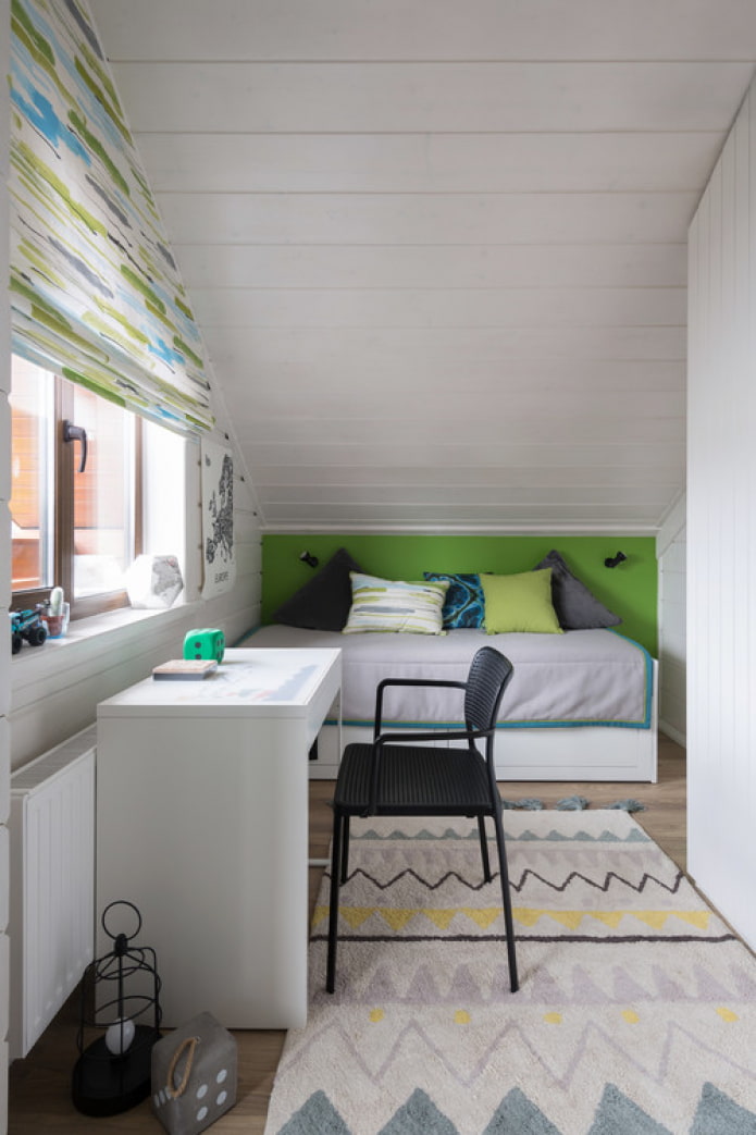witte lambrisering in design