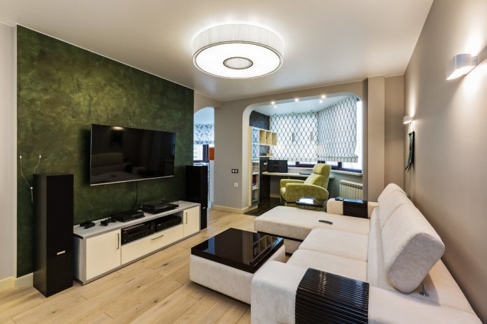 Plafond met ??n niveau