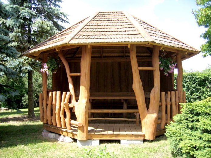 houten prieel