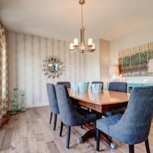 Beige behang: ontwerp, combinatie, keuze van gordijnen, 70+ foto's in het interieur-4