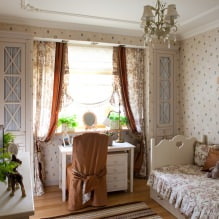 Beige behang: ontwerp, combinatie, keuze van gordijnen, 70+ foto's in het interieur-23