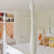 Beige behang: ontwerp, combinatie, keuze uit gordijnen, meer dan 70 foto's in het interieur - 16