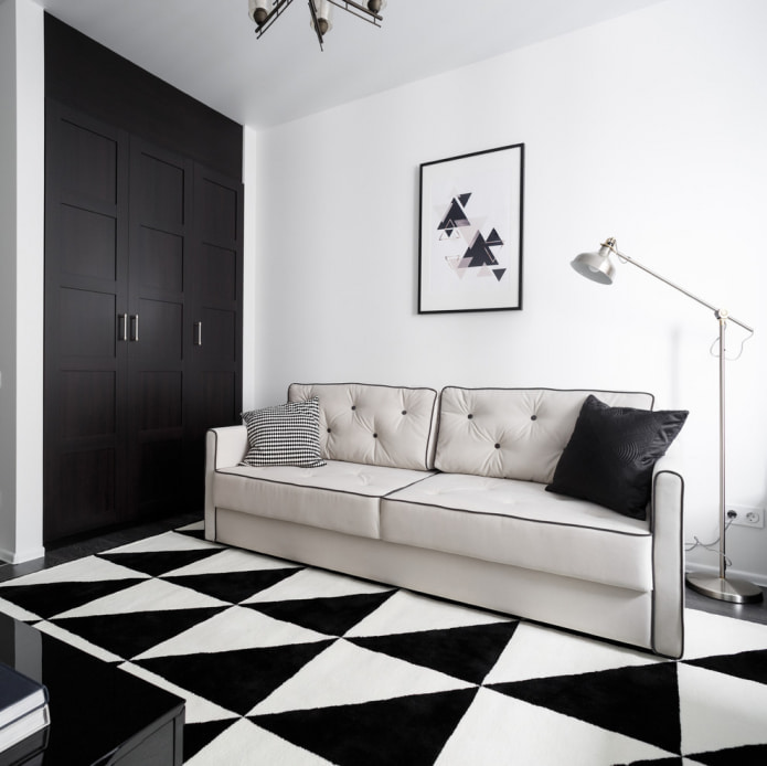 Monochroom witte muren