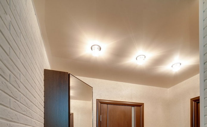 plafond in de gang