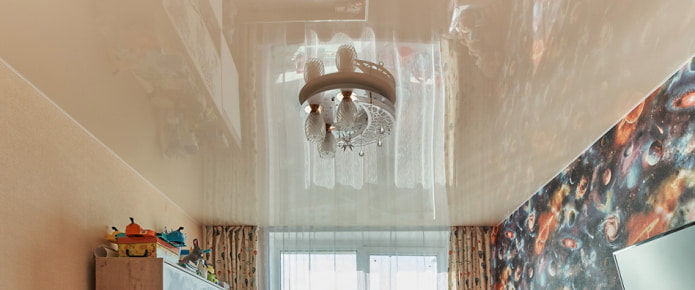 Glanzend plafond
