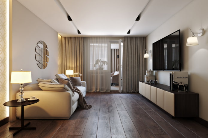 beige woonkamer