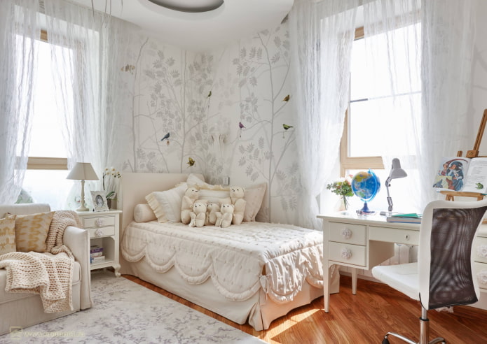 kinderkamer in klassieke stijl