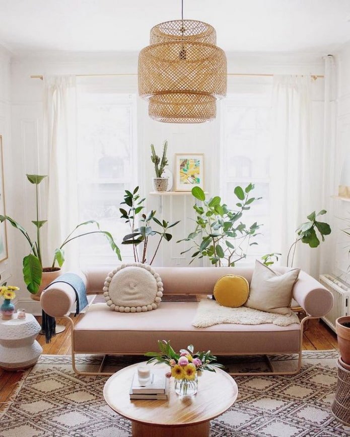 etnische stijl in het interieur