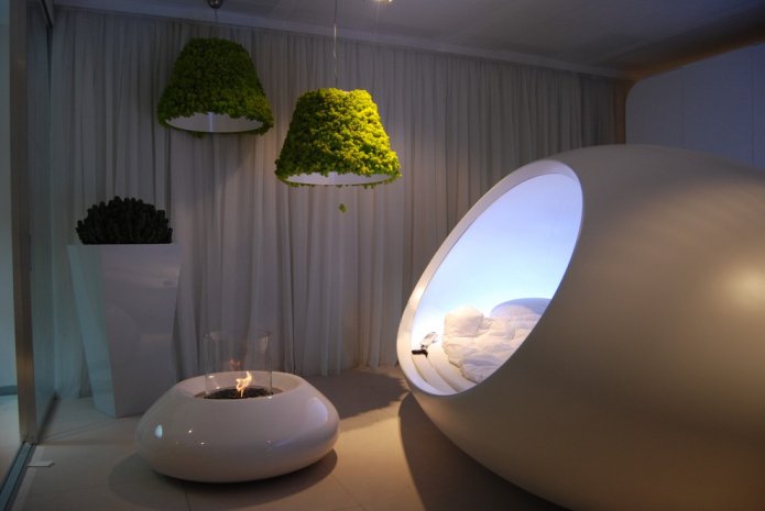 Staande biohaard in de slaapkamer