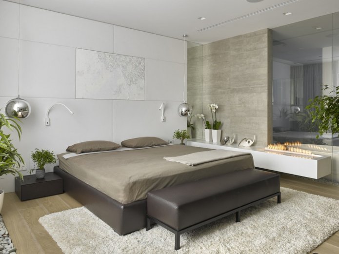 slaapkamer met biohaard
